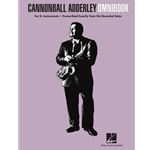 Cannonball Adderley Omnibook - Eb