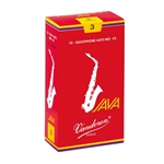 Vandoren 10 Alto Sax Java Red Cut Reed #2