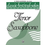 Classic Festival Solos, Tenor Sax Vol. 2