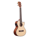 Kala Solid Spruce Mahogany Tenor Cutaway w/ EQ