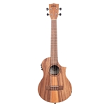 Kala Teak Tri-Top Tenor Ukulele w/ Cutaway & EQ