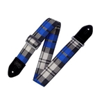 Levy's Print Series Plad Poly Guitar Strap