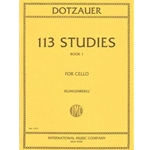113 Studies for Cello - Book 1
