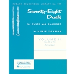 78 Duets for Flute & Clarinet, Vol. 2