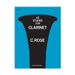 40 Studies, Clarinet Bk. 1