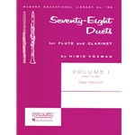 78 Duets for Flute & Clarinet, Vol. 1