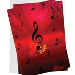 Music Gifts Cmp Boxed Notecards - Quantity of 10