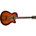 Washburn Festival Mini Jumbo Koa Top A/E Guitar