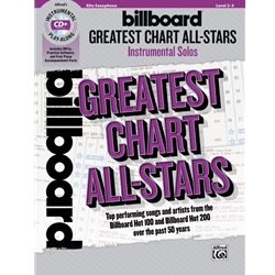 Billboard Greatest Chart All-Stars Instrumental Solos - Alto Sax