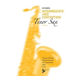 Intermediate Jazz Conception - Tenor Sax