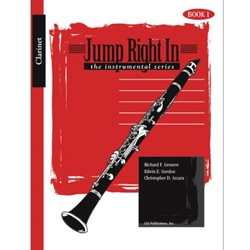 Jump Right In - Clarinet Bk 1 with Audio