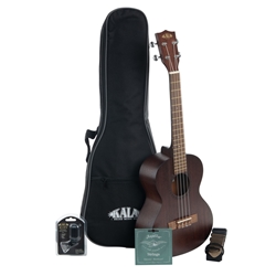 Kala Satin Mahogany Tenor Bundle