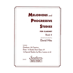 Melodious & Prog. Studies, Clarinet Bk. 2