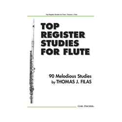 Top Register Studies for Flute