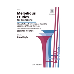 Melodious Etudes for Trombone, Bk. 1 (CD)