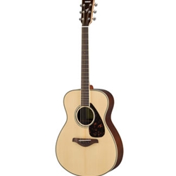 Yamaha FS830 Small Body Solid Top Acoustic Guitar (3 colors)