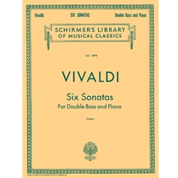 Six Sonatas - Double Bass and Piano