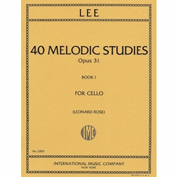 40 Melodic Studies Opus 31 - Book 1