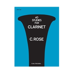 40 Studies, Clarinet Bk. 1