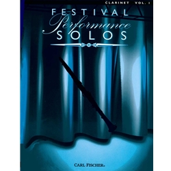Festival Performance Solos - Clarinet Vol 1