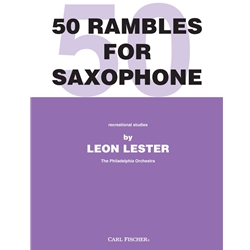 50 Rambles for Saxophone