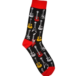 Aim/Albert Elov Men's Socks - Guitars