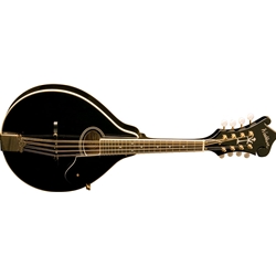 Washburn A-Style Mandolin - Black - Solid Top