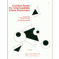 Contest Duets for Inter. Snare Drummers