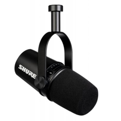 Shure MV7-K Podcast Microphone - Black