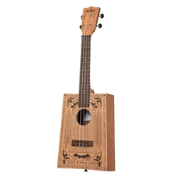 Kala Cigar Box Victorian Ukulele w/Bag