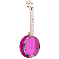 Gold Tone Little Gem Transparent Banjo Ukulele (3 colors)