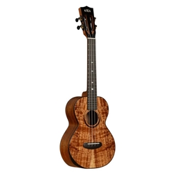 Kala Contour Solid Acacia Tenor w/bag