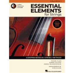Essential Elements for Strings - Viola Book 1 w/Online Content