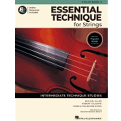 Essential Technique for Violin Bk 3 w/Online Content